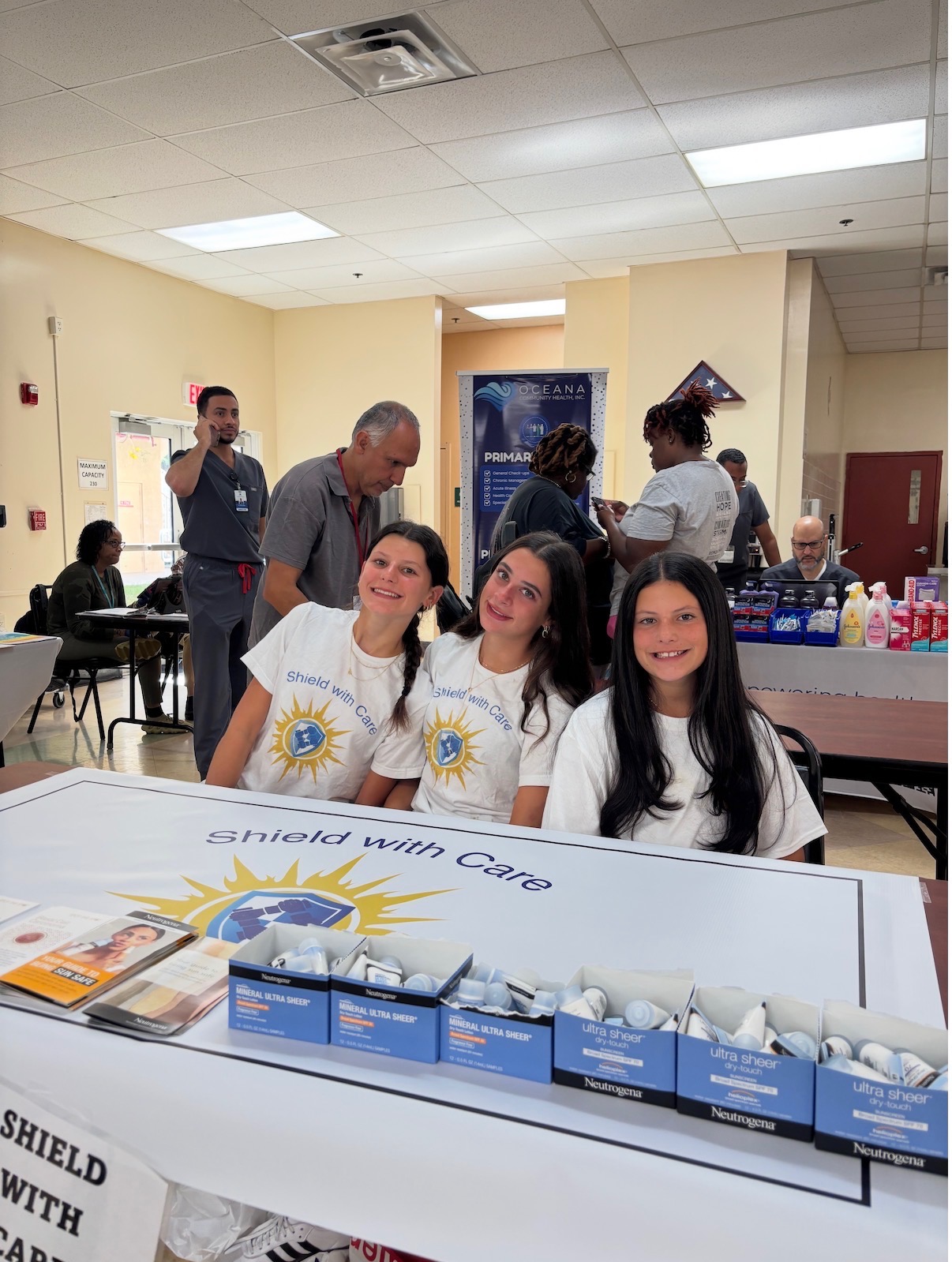 Shield With Care volunteers at Broward Partnership for the Homeless